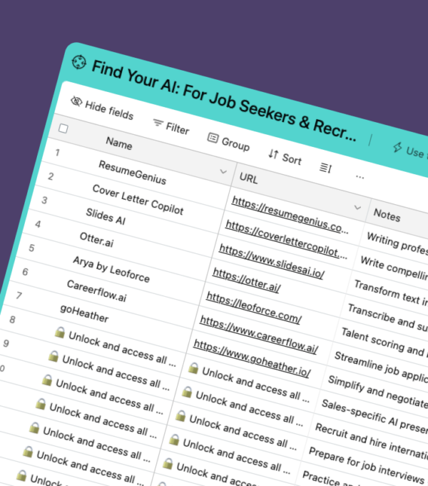 ai tools for job seekers and recruiters