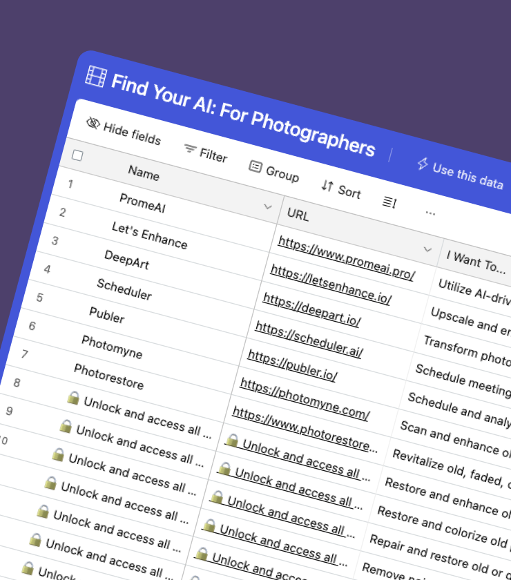ai tools for photographers, ai tools for photography