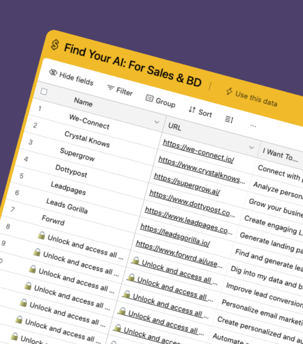 ai tools for sales and bd professionals