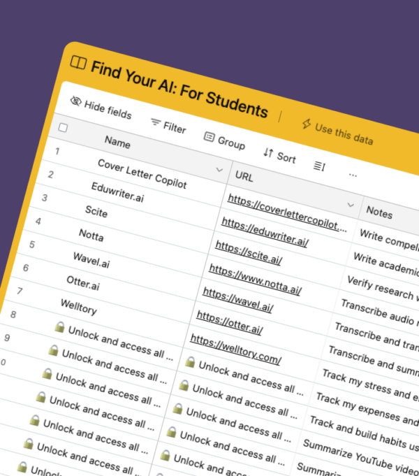 ai tools for students