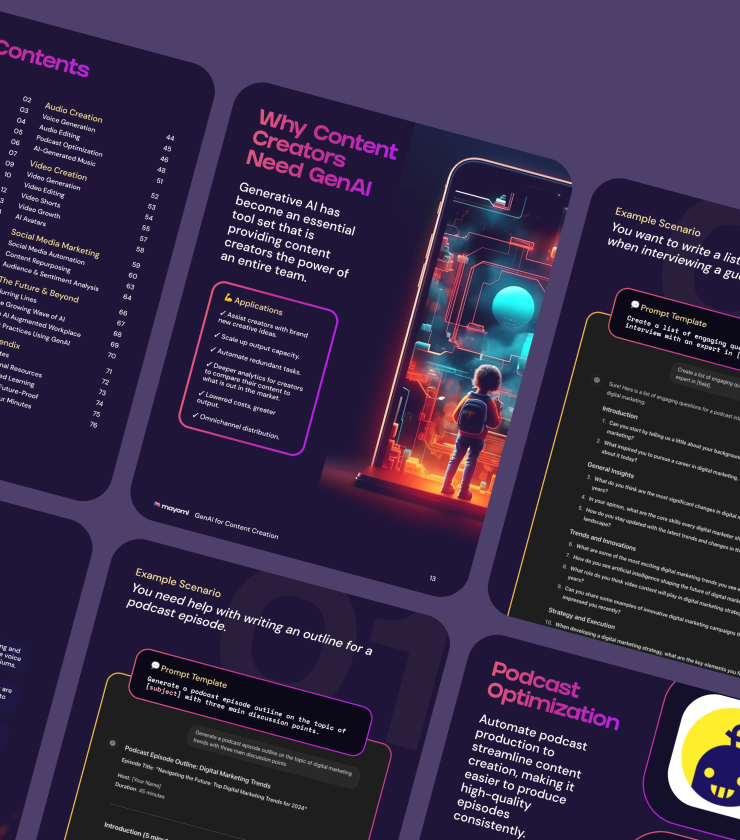 generative ai for content creators - preview