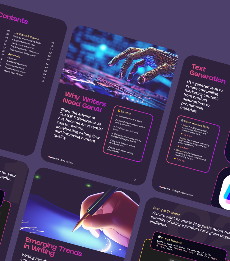 generative ai for writers - preview generative ai for writers - preview