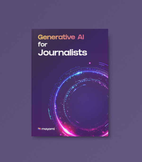 generative ai for journalists, generative ai for journalism, generative ai for pr, generative ai for public relations
